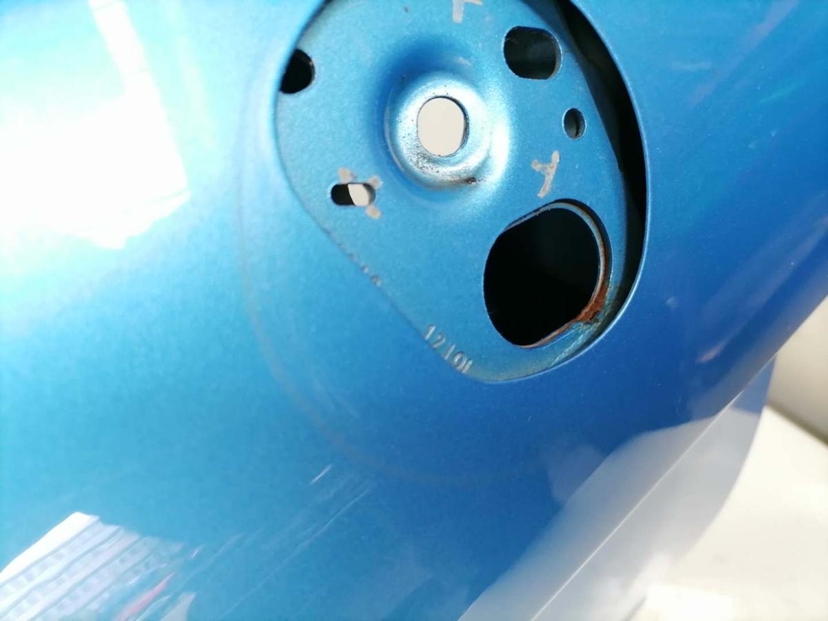 Ford Fiesta JA8 original Tür vorn rechts Vision Blau 3-Türer Bj.2010